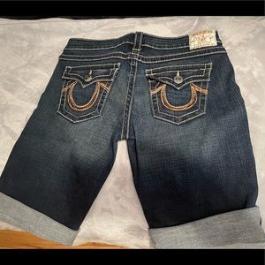 True Religion Jean shorts